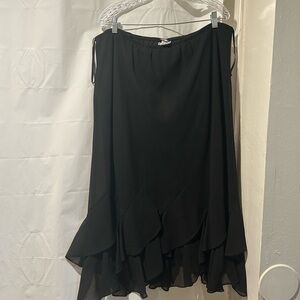 Elegant Black Women's Skirt